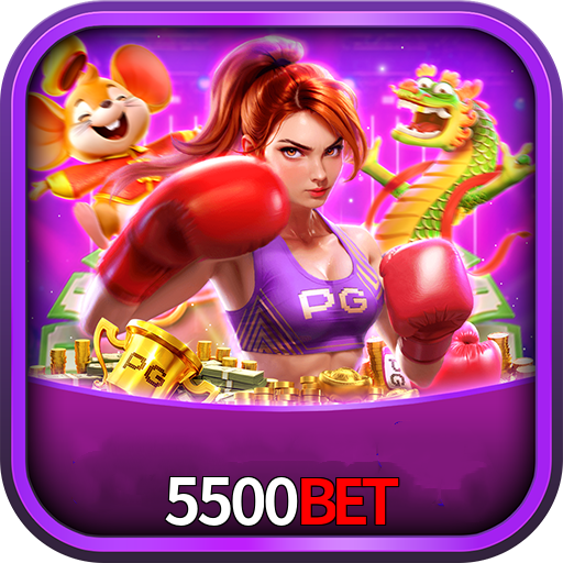 Imagem promocional da 5500BET mostrando a plataforma e suas vantagens